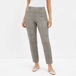 Kit & Ace Around the Bend Houndstooth Wool Cashmere Tailored Pants - Size 4